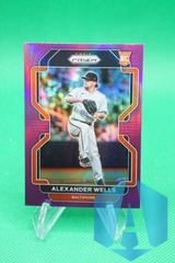 2022 Prizm Purple Prizm #38 Alexander Wells Baltimore Orioles
